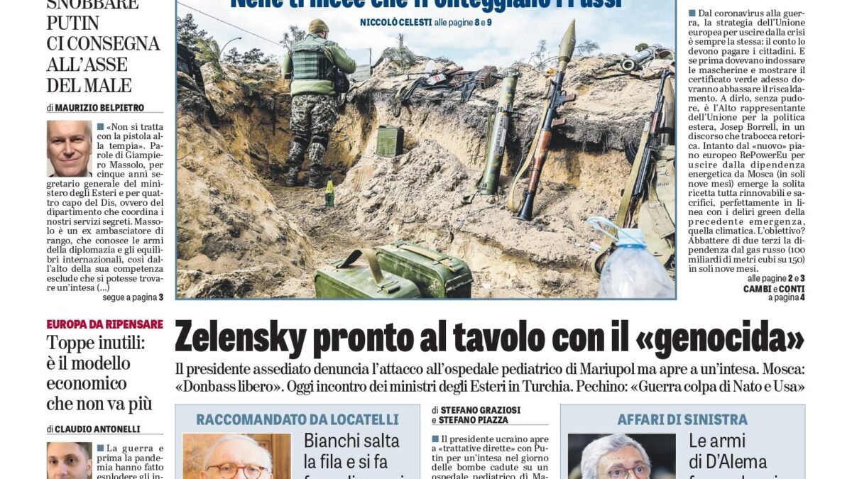 Oggi in edicola
