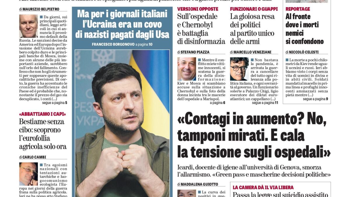 Oggi in edicola