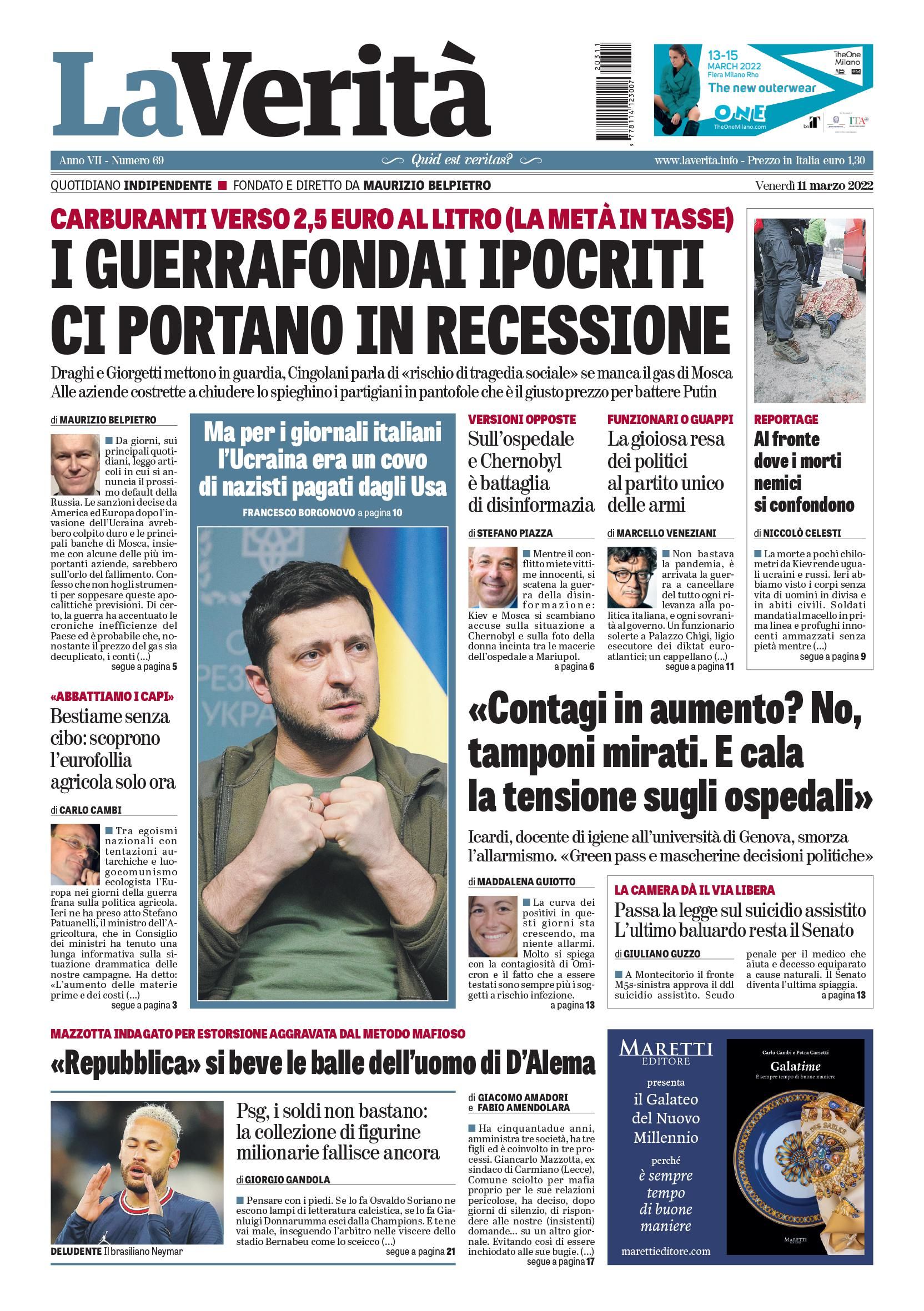 Oggi in edicola