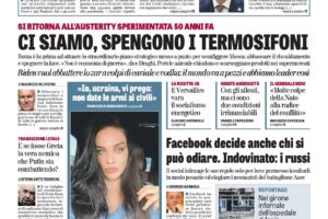 Oggi in edicola