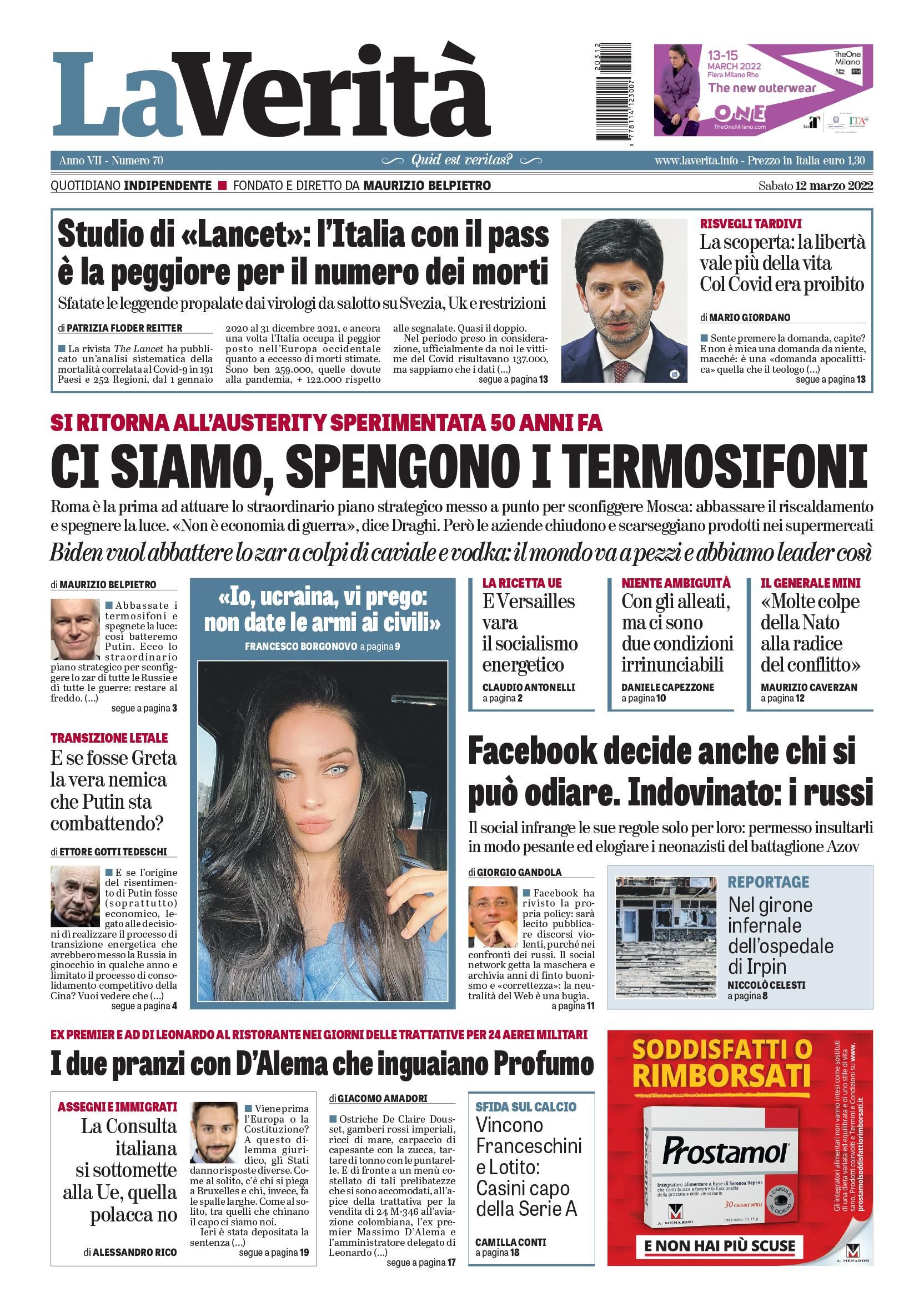 Oggi in edicola
