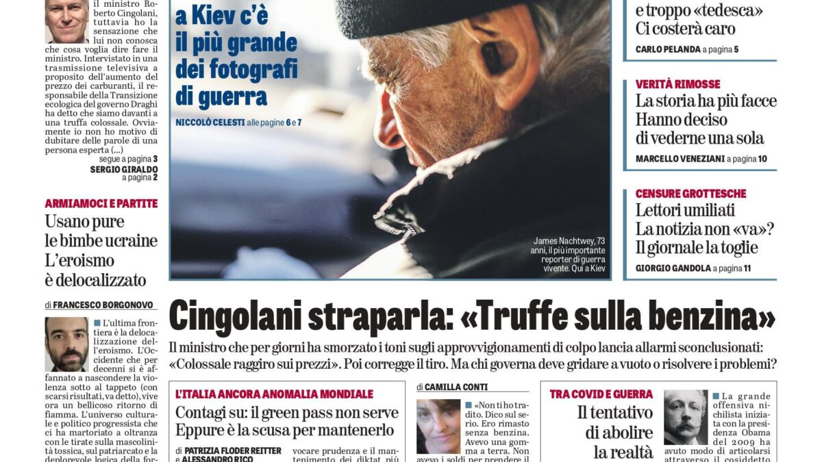 Oggi in edicola