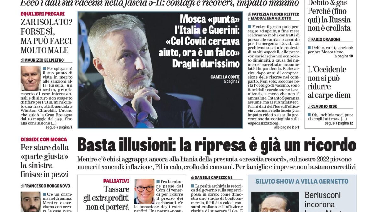 Oggi in edicola