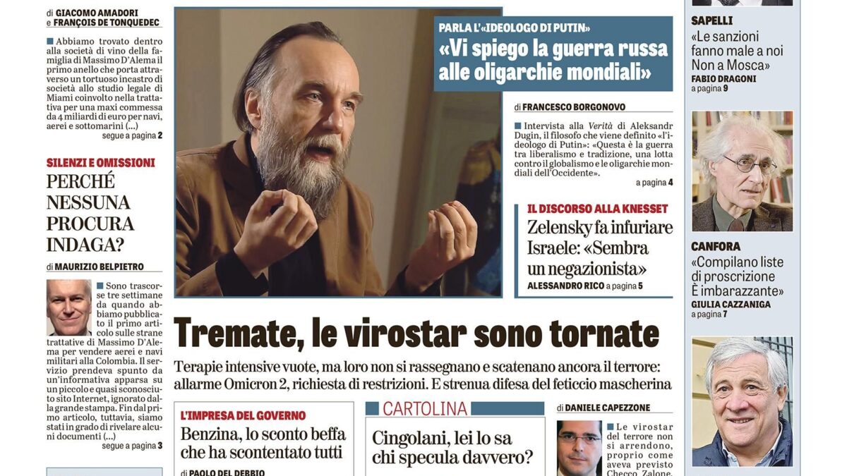 Oggi in edicola