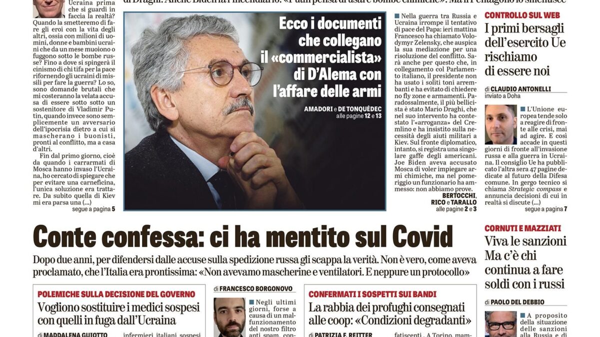 Oggi in edicola