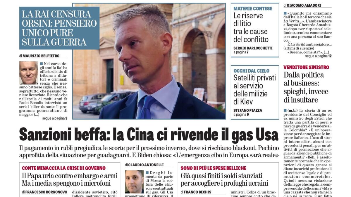 Oggi in edicola