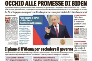 Oggi in edicola