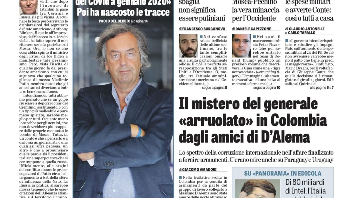 Oggi in edicola