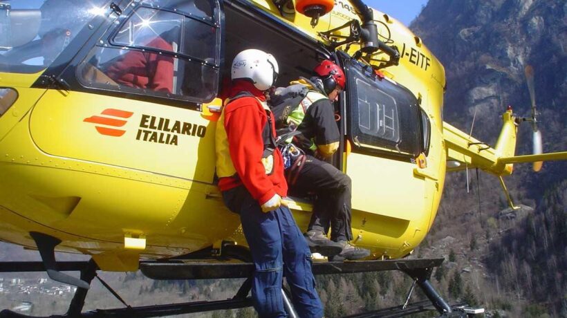 Soccorso in ambiente impervio del 118 di Bergamo (Areu-AAT BG)