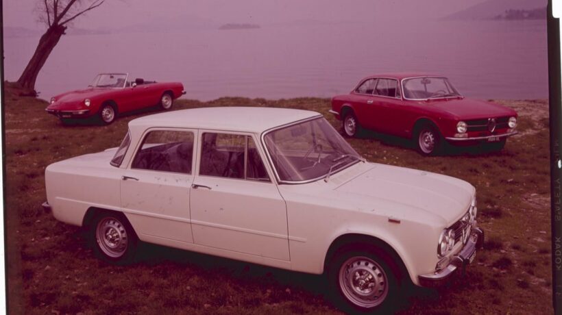 Una Giulia «unificata» (Centro Documentazione Alfa Romeo-Arese)