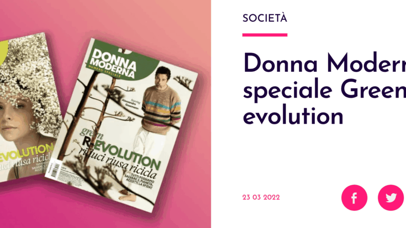 Donna Moderna lancia la green R-evolution con un numero speciale