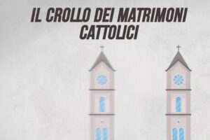 Il crollo dei matrimoni cattolici