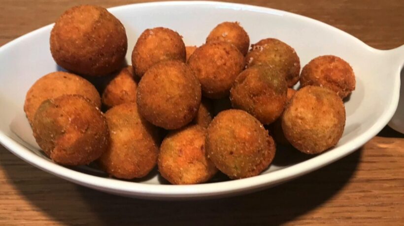 Cuciniamo insieme: olive fritte di pesce
