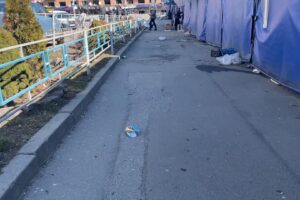Reportage da Kiev. La distruzione tra le strade della capitale