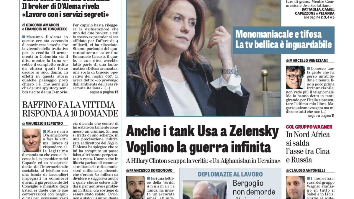Oggi in edicola
