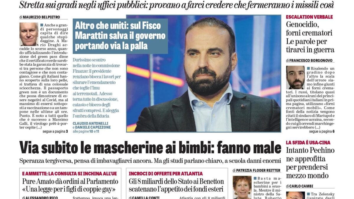 Oggi in edicola