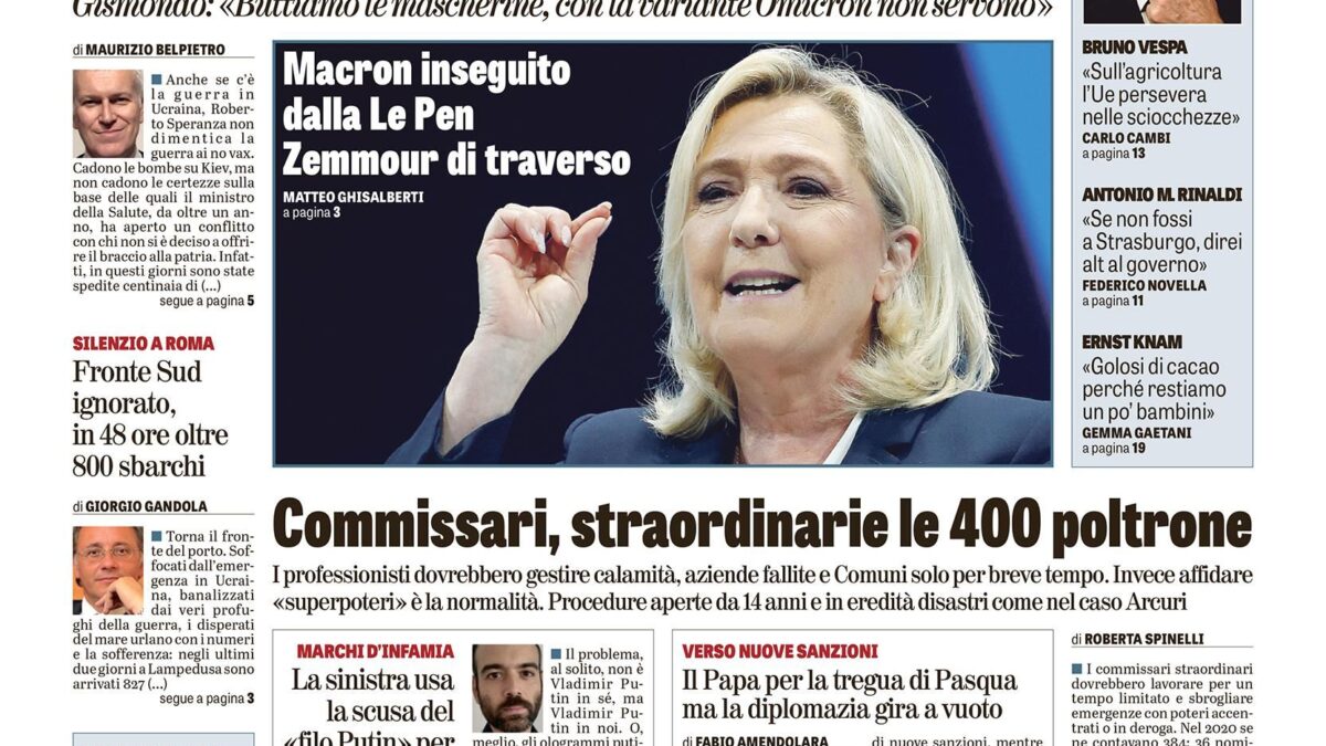 Oggi in edicola