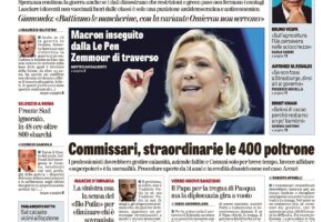 Oggi in edicola