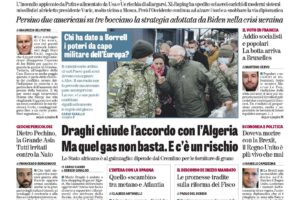 Oggi in edicola