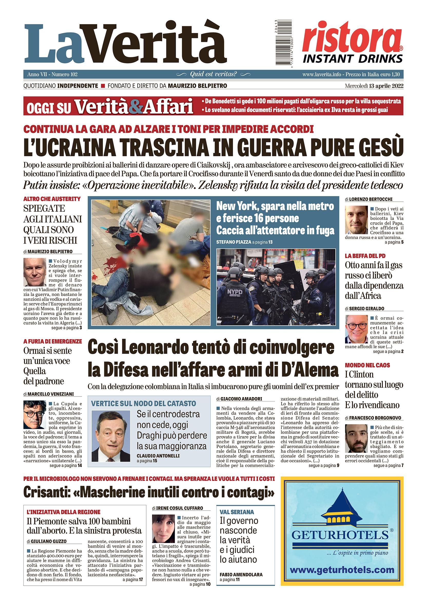 Oggi in edicola