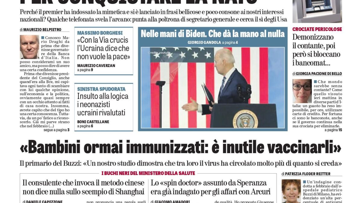 Oggi in edicola