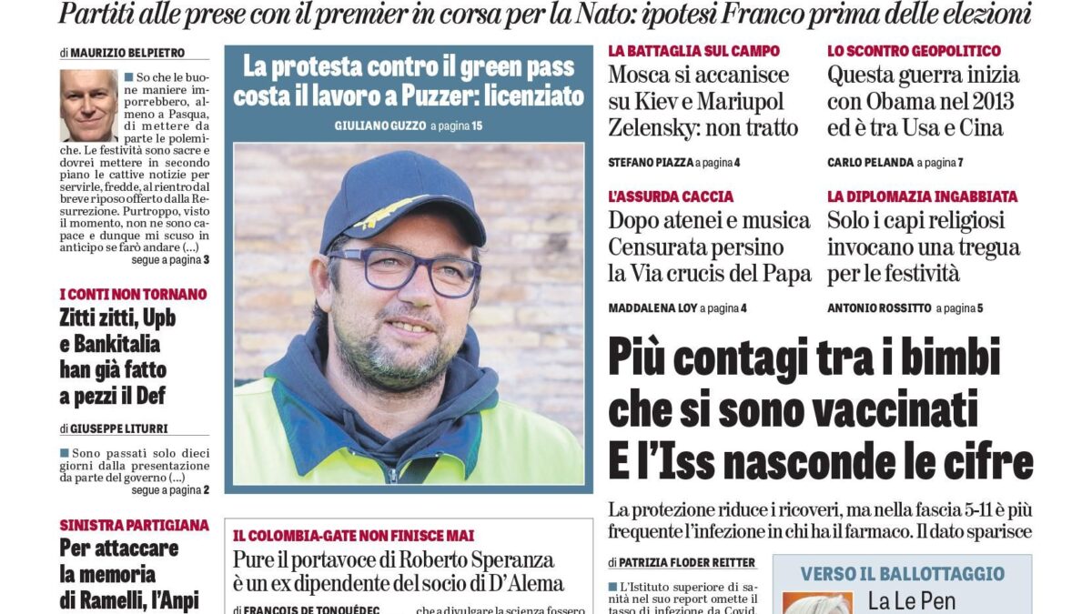 Oggi in edicola