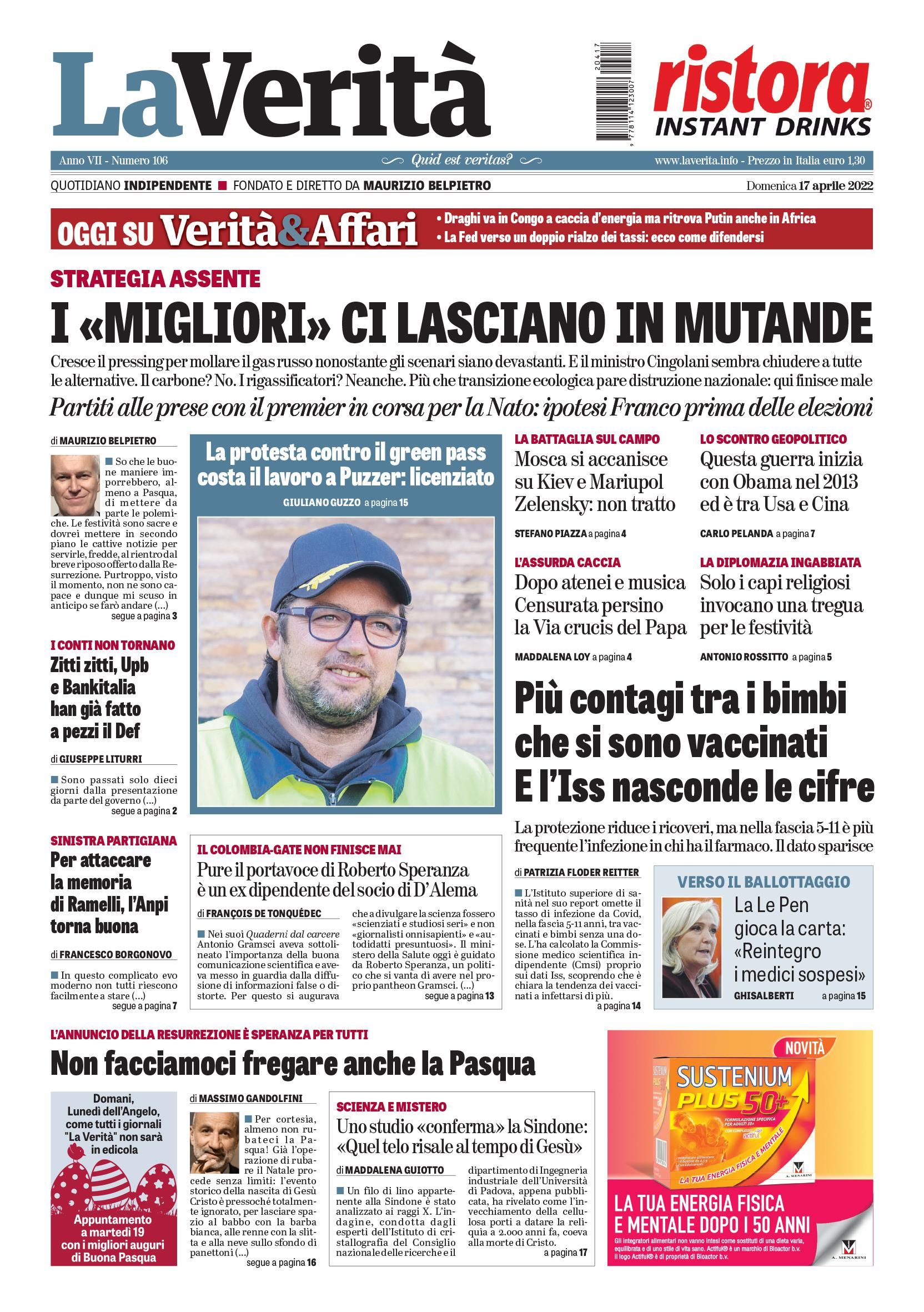 Oggi in edicola