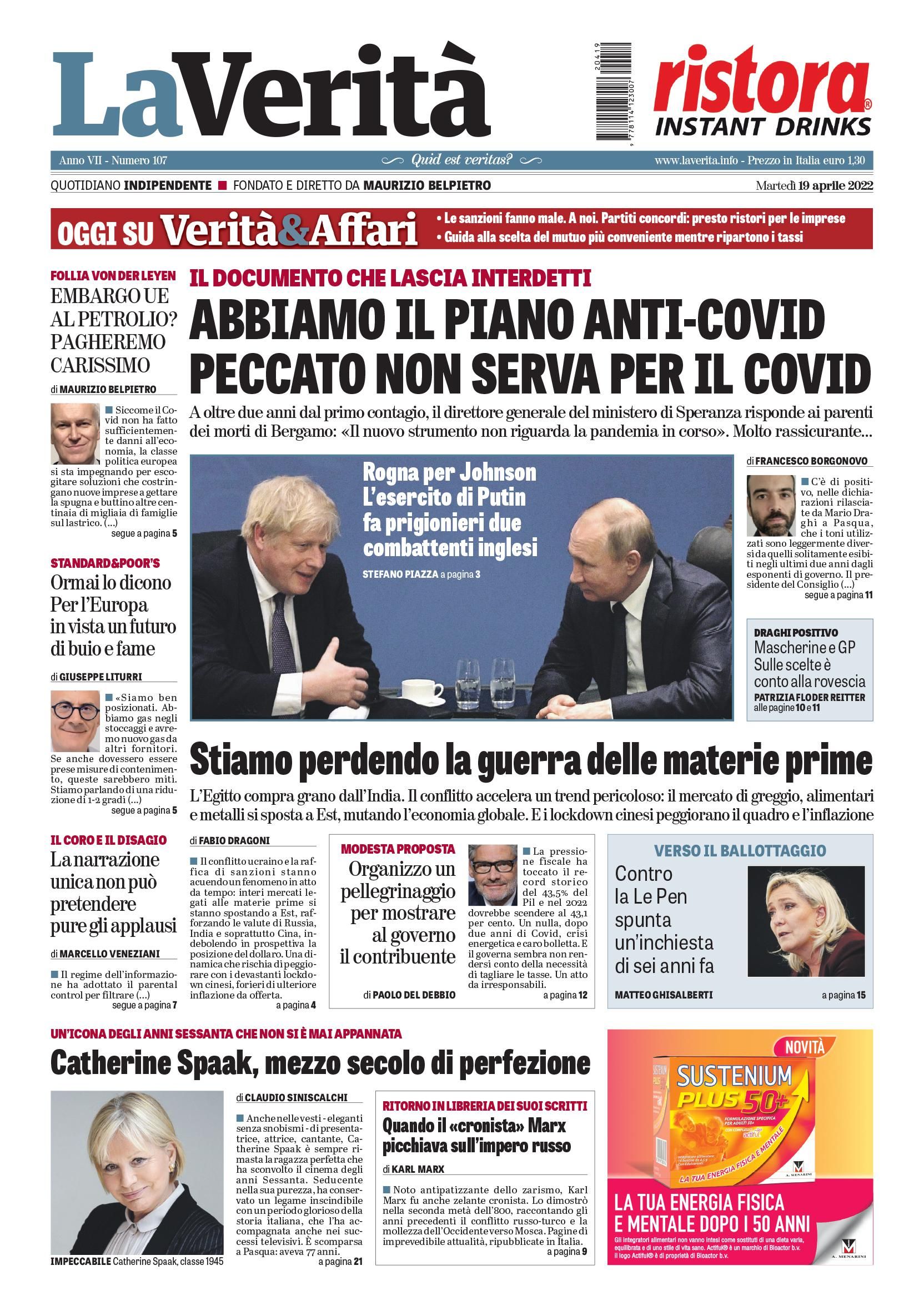 Oggi in edicola