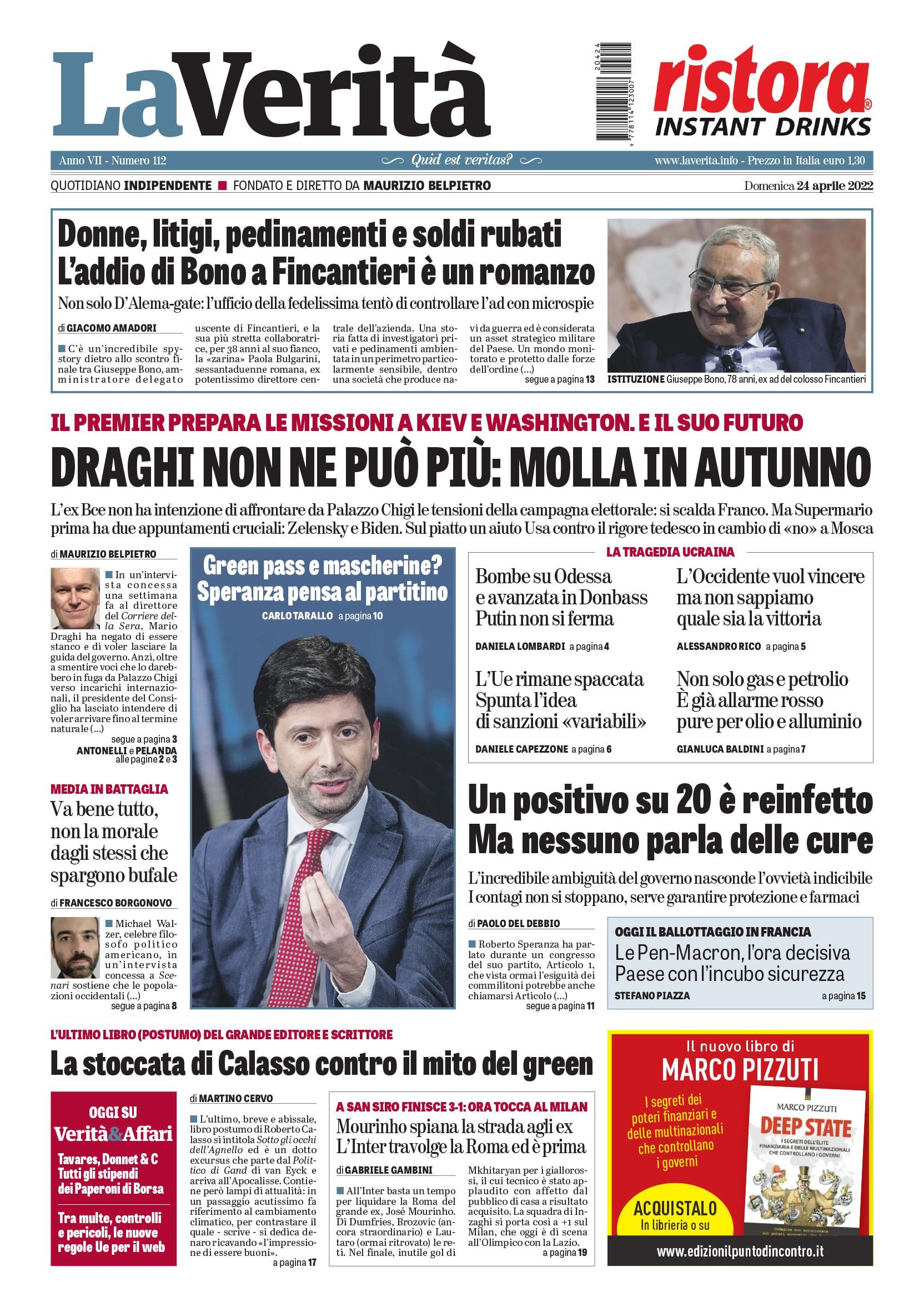 Oggi in edicola