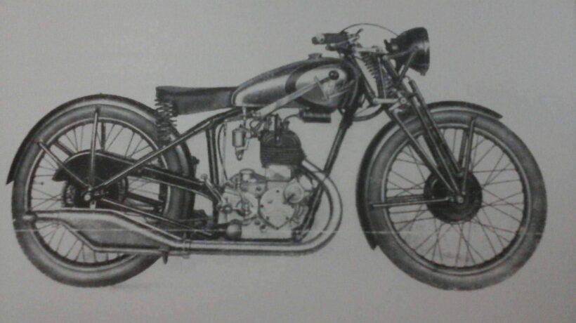 Una Sertum 175 cc del 1934 (Registro storico Sertum)