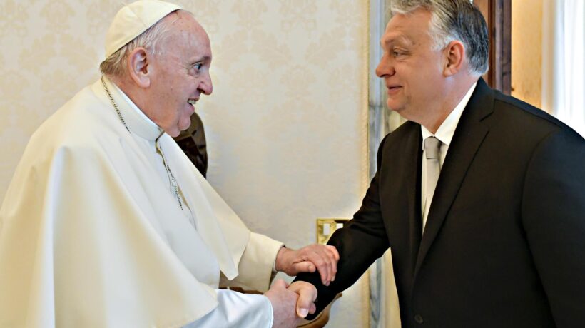 Francesco vede Orbán e lo elogia per l’accoglienza dei profughi