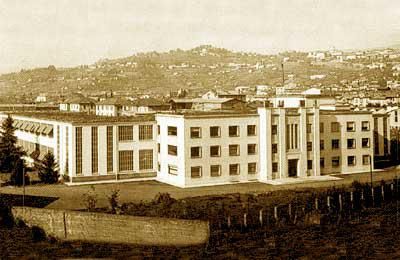 Gli stabilimenti Rumi a Bergamo