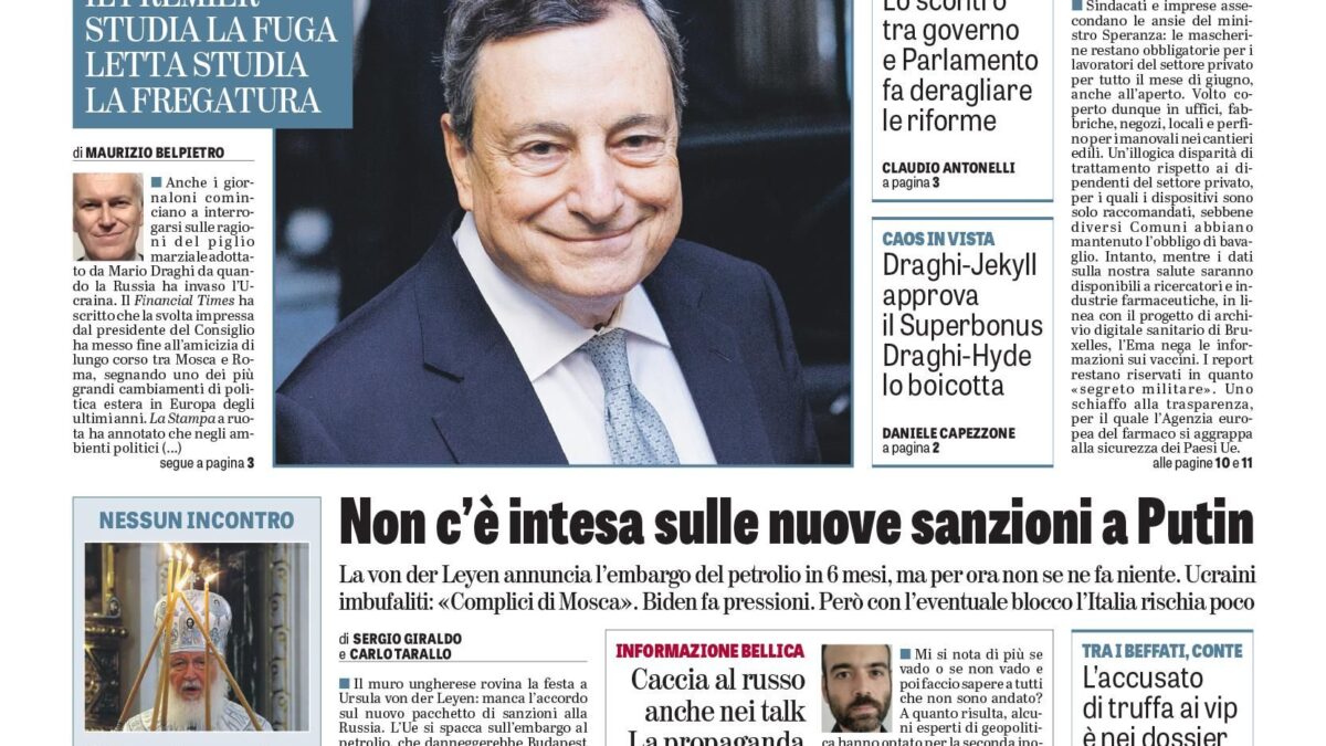 Oggi in edicola