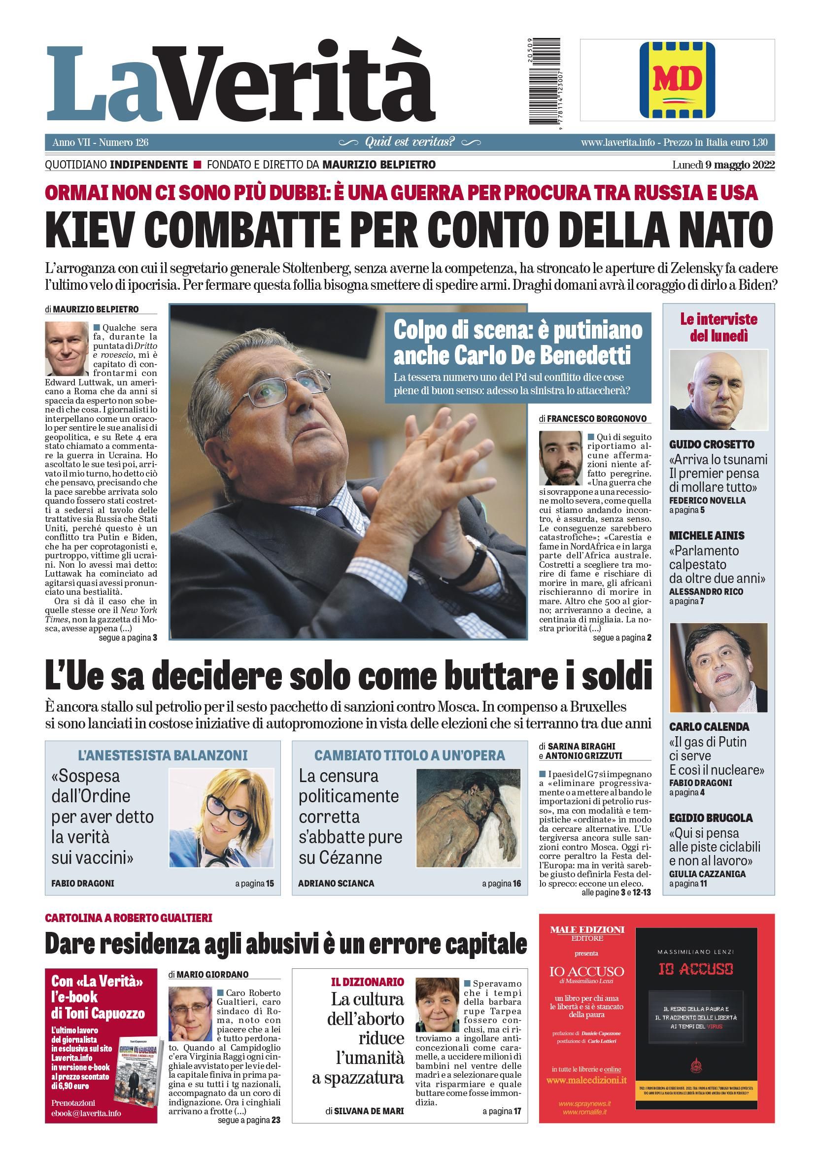 Oggi in edicola