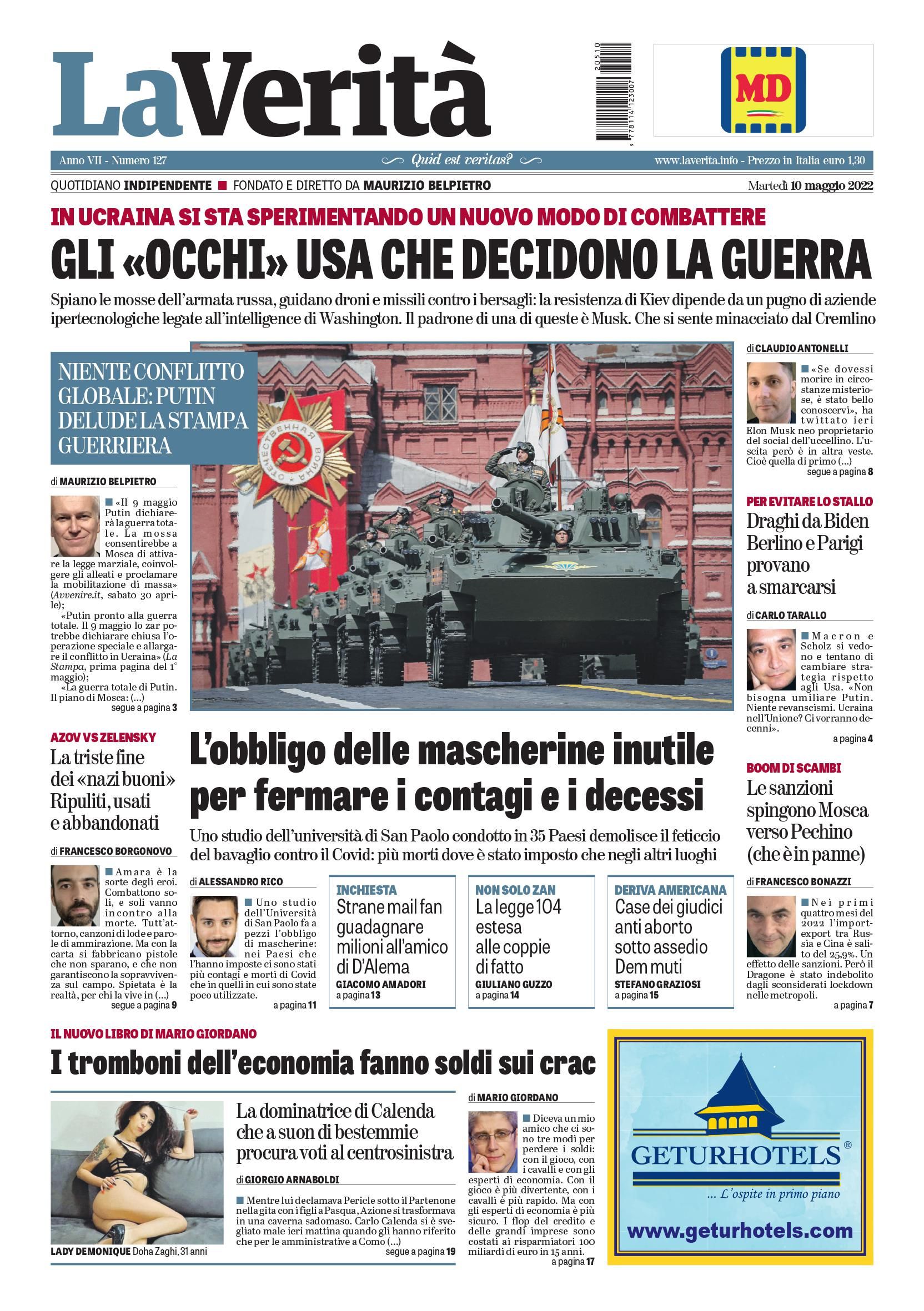 Oggi in edicola
