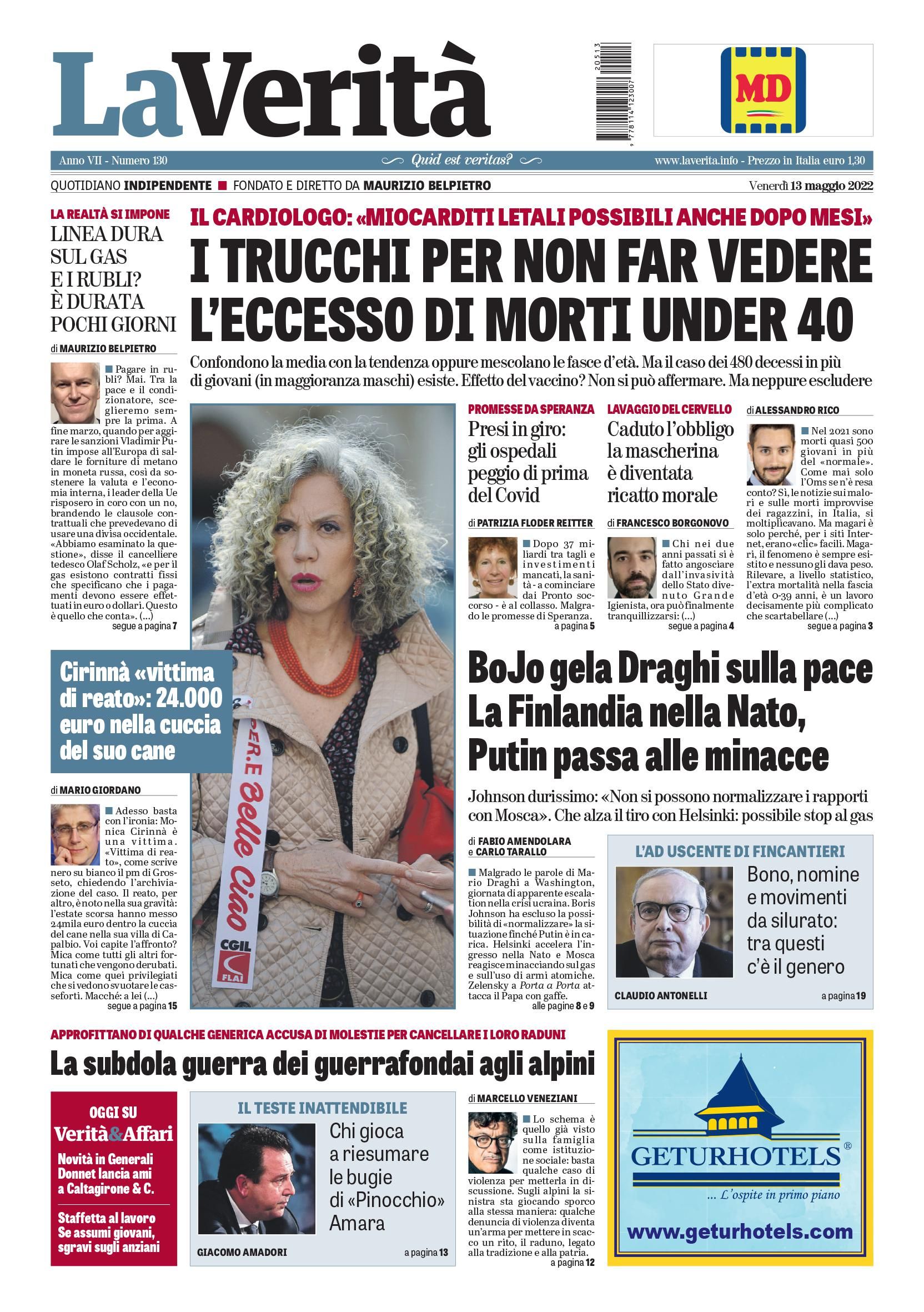 Oggi in edicola