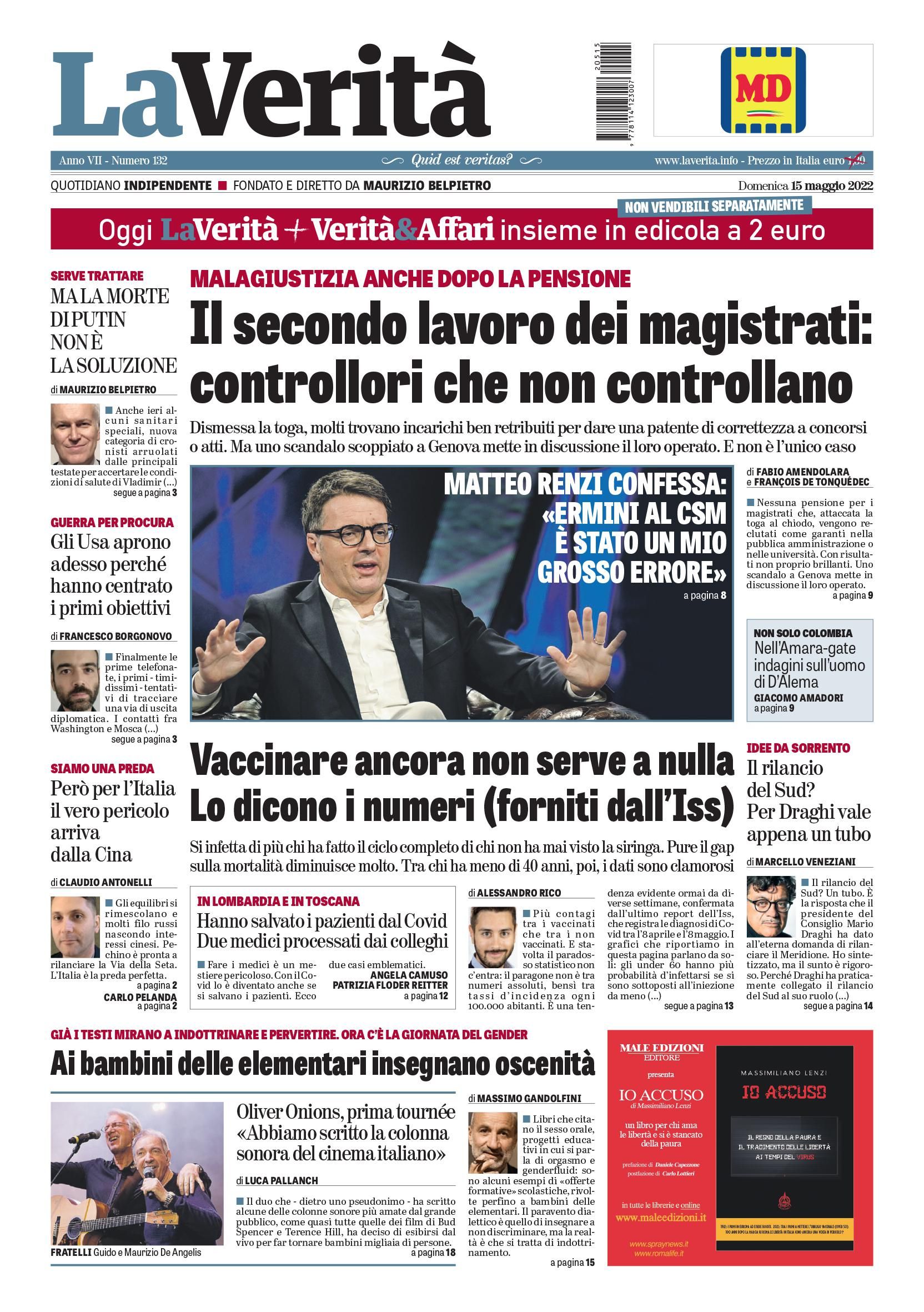 Oggi in edicola