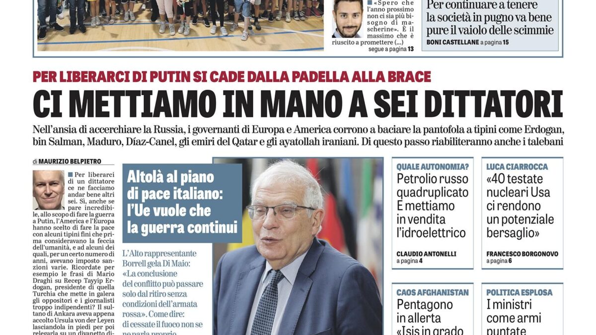 Oggi in edicola