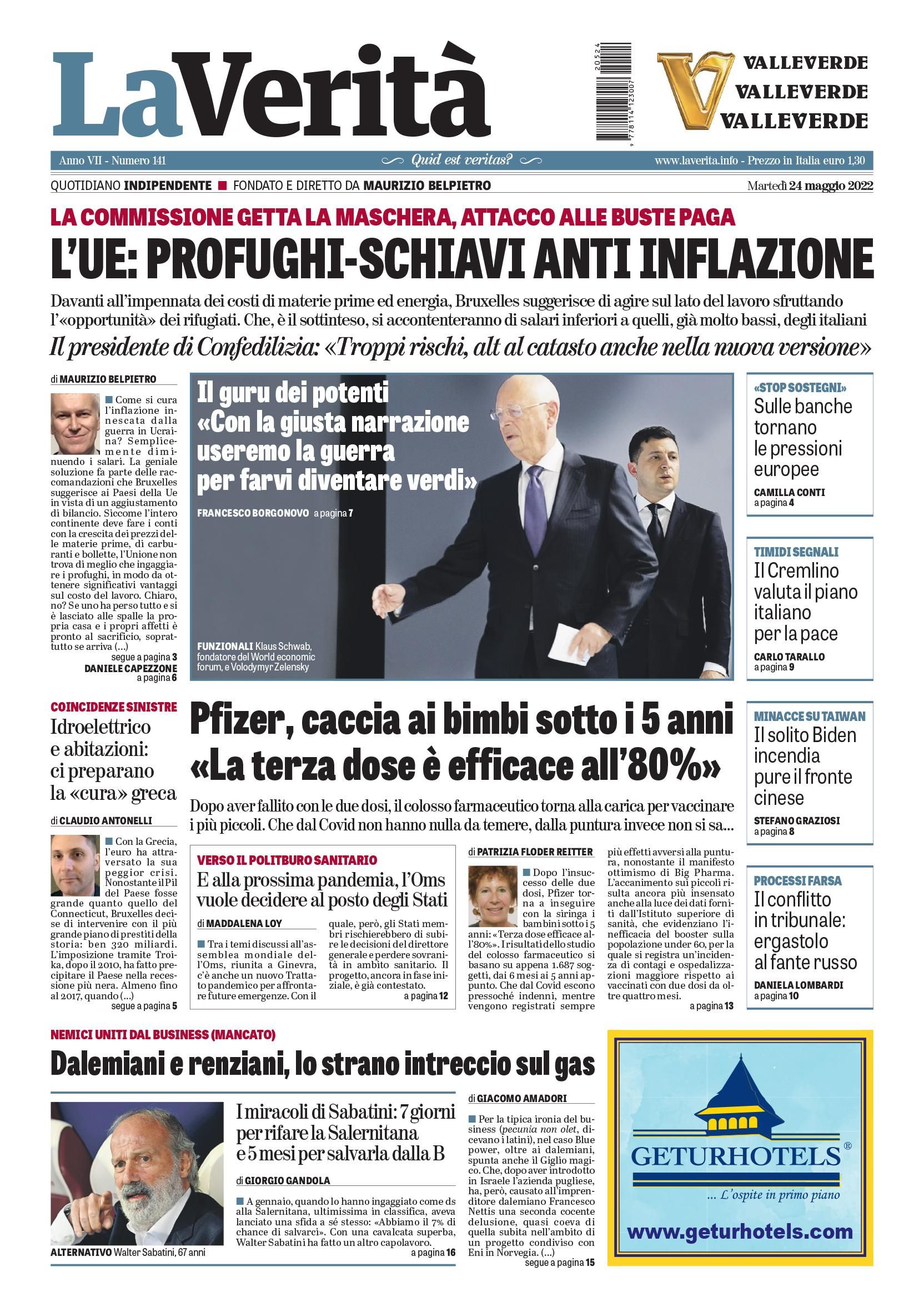 Oggi in edicola