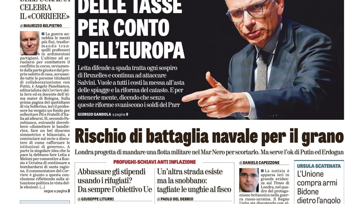 Oggi in edicola