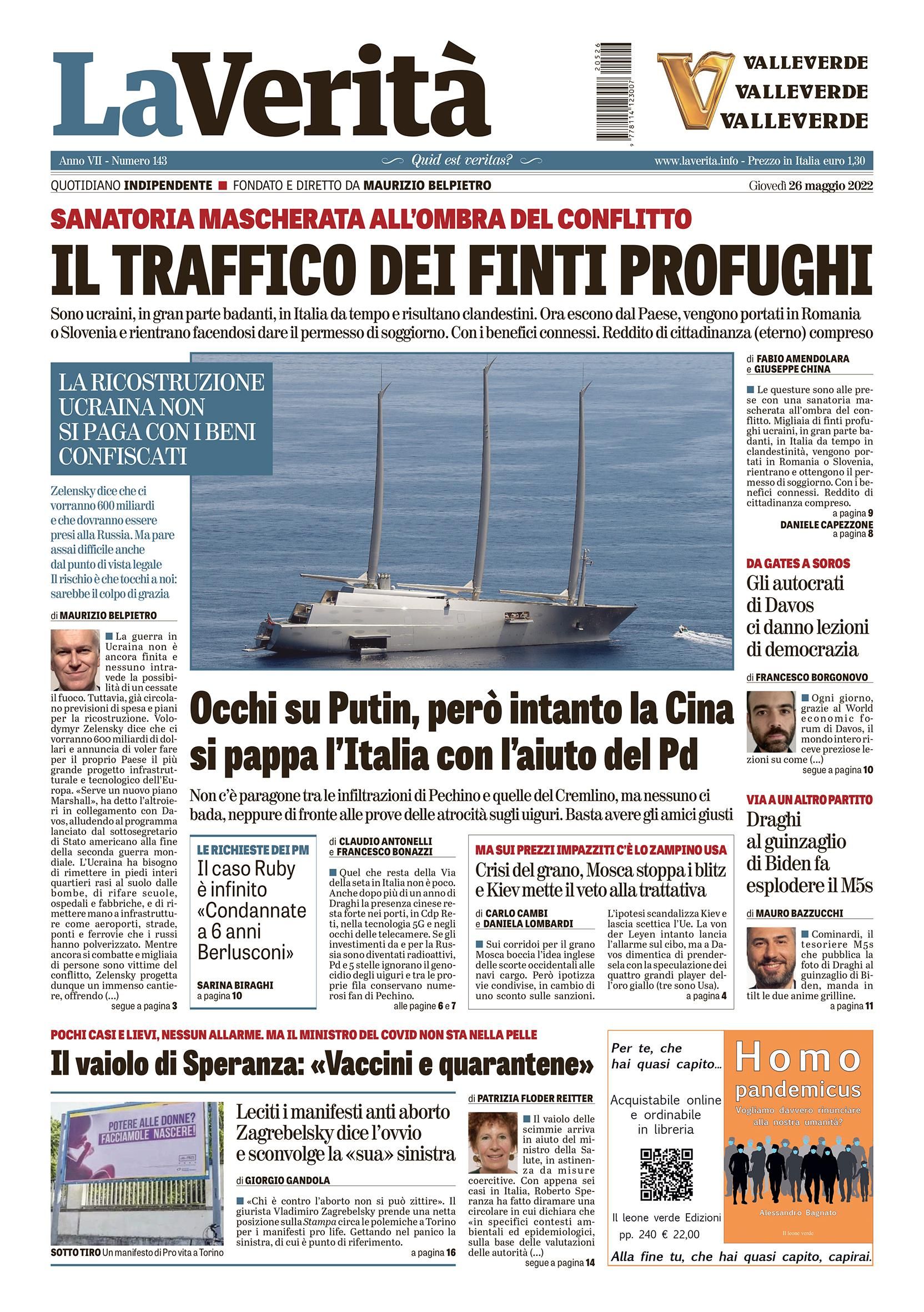 Oggi in edicola