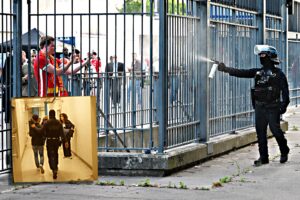 La Francia umiliata dagli immigrati tenta di dare la colpa al Liverpool