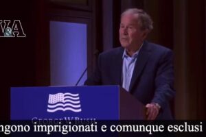 Gaffe di Bush: scambia l’Ucraina con l’Iraq