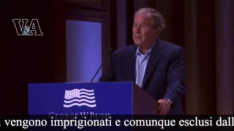 Gaffe di Bush: scambia l’Ucraina con l’Iraq