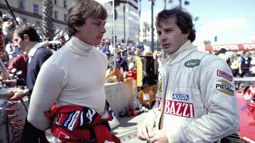 Didier Pironi e Gilles Villeneuve (Ansa)