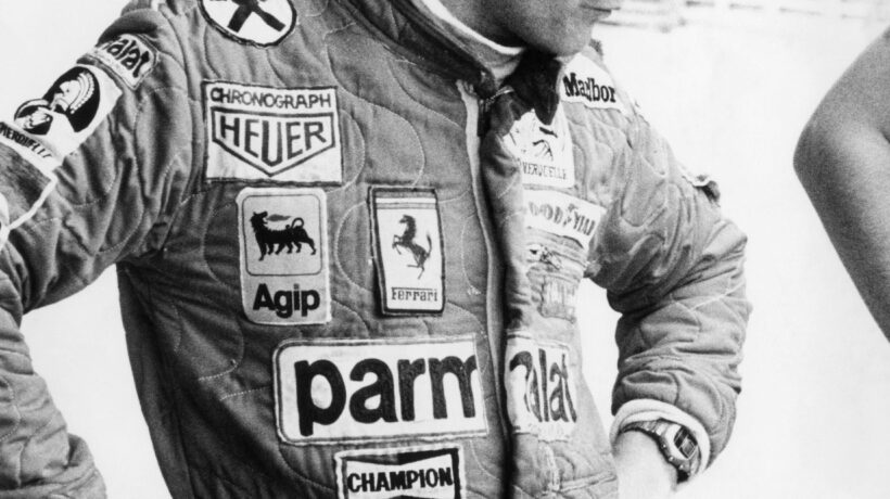 Gilles Villeneuve sostituì Niki Lauda alla Ferrari nelle ultime due gare del 1977 (Ansa)