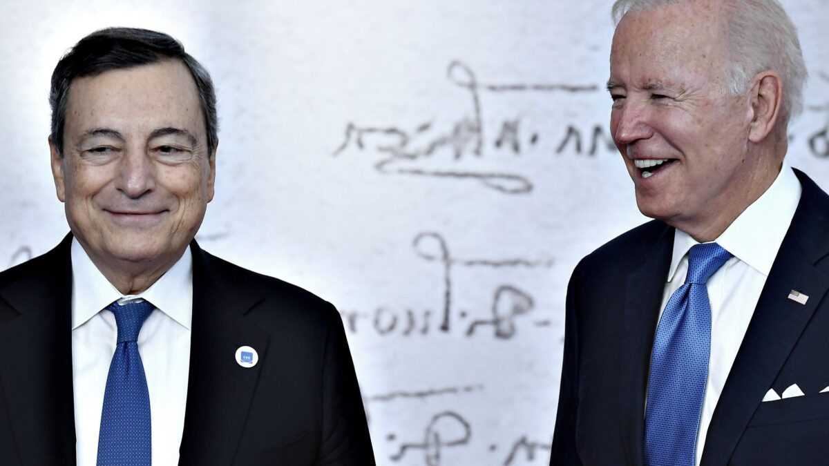 Draghi scommette su Washington però pesa il Trattato del Quirinale