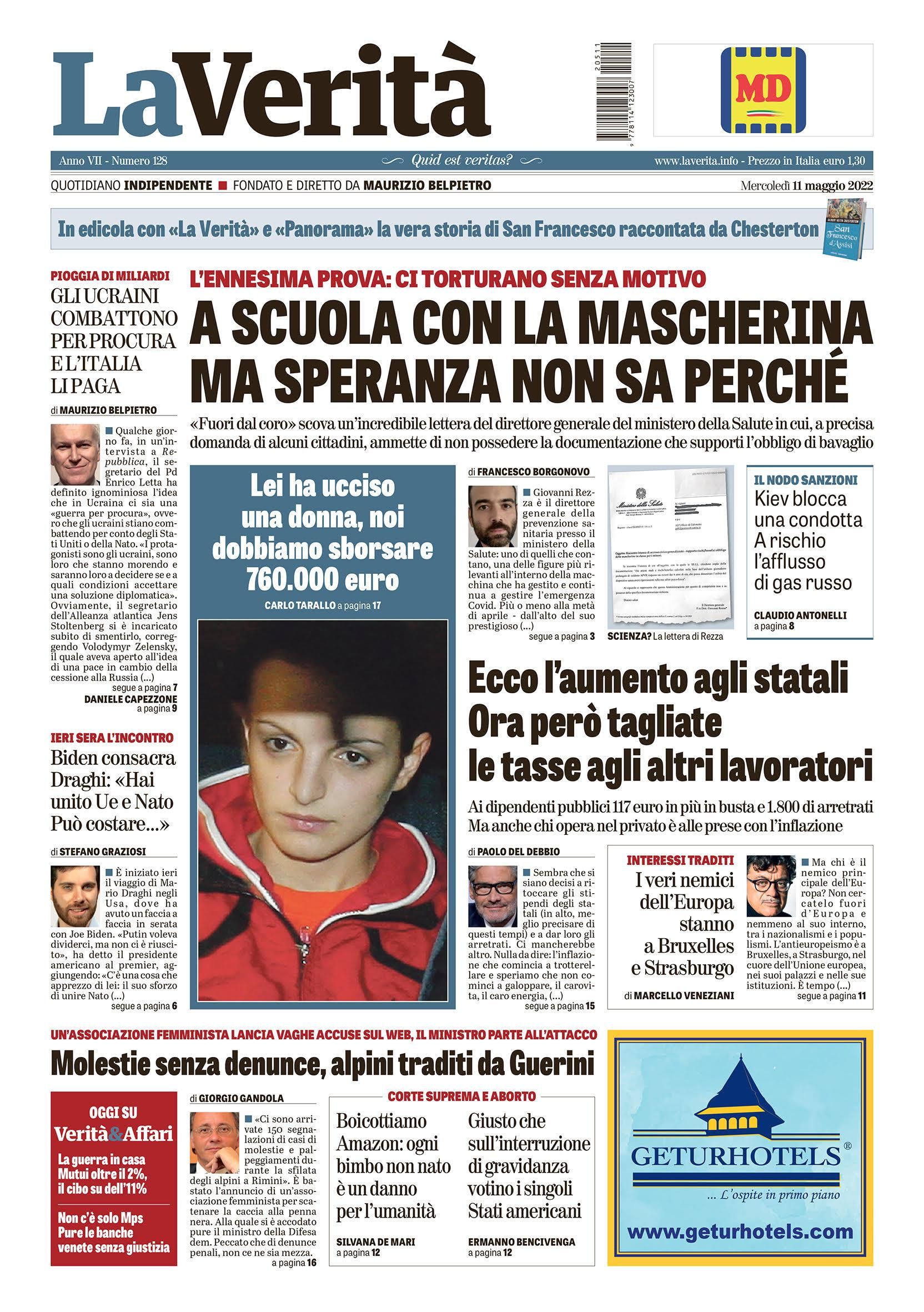 Oggi in edicola