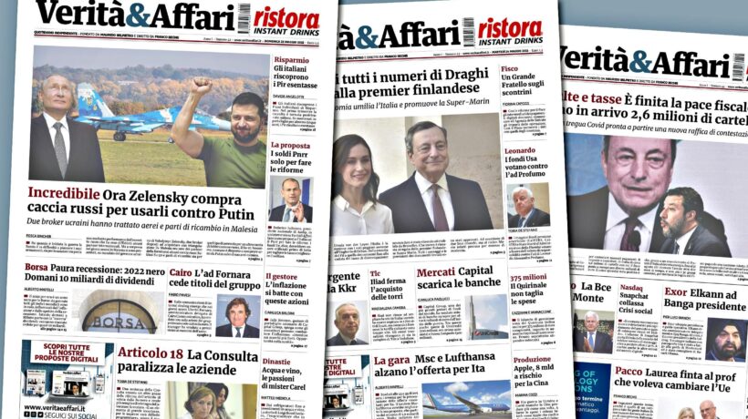Dopo il quotidiano in edicola nasce anche il sito di Verità&Affari