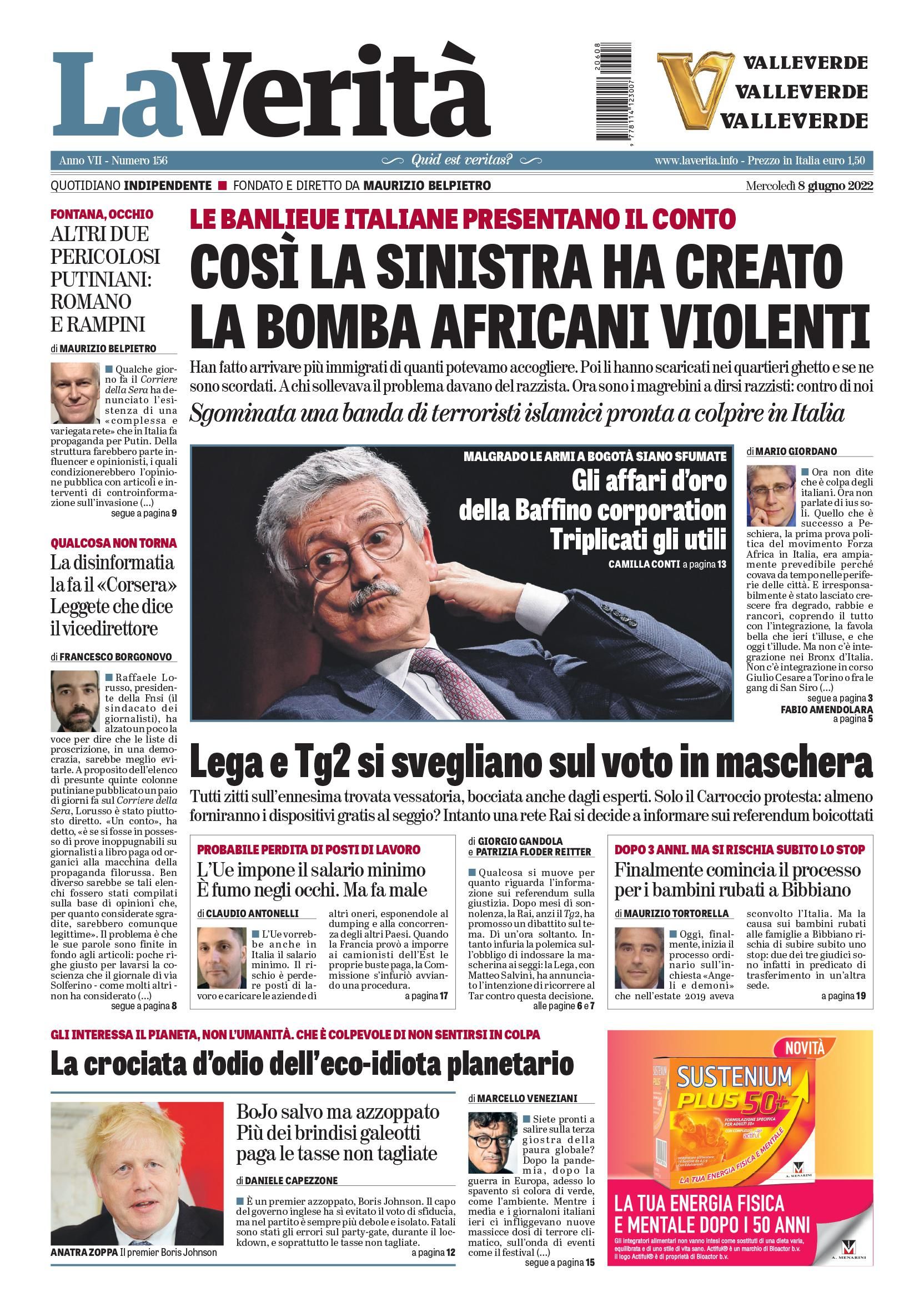 Oggi in edicola